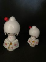 Kokeshi set wit (3)